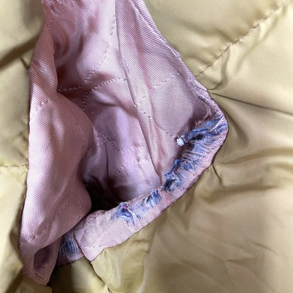 Vintage 70s Deacon Brothers Mens XL Down Lined Brown Jacket Coat Faux Sherpa - Picture 11 of 11